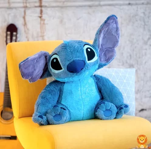 Mäkký plyšový Stitch, rozkošná plyšová hračka s veľkými očami a hebkým materiálom, ideálny na maznanie pre deti aj dospelých. - View 6
