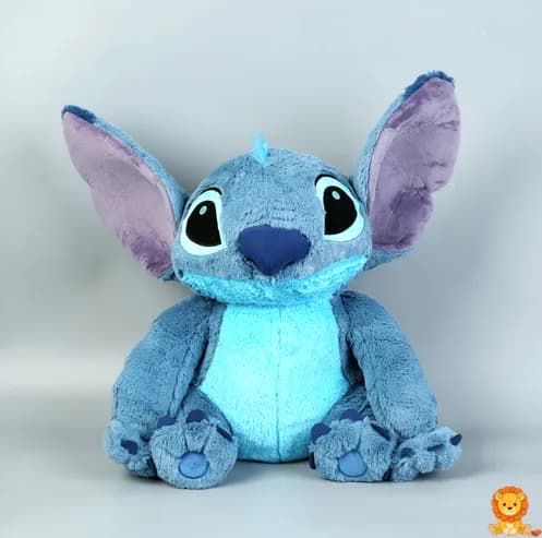 Mäkký plyšový Stitch, rozkošná plyšová hračka s veľkými očami a hebkým materiálom, ideálny na maznanie pre deti aj dospelých. - View 5