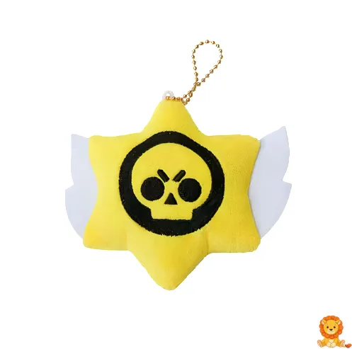 Brawl Stars yıldız peluş oyuncak, detaylı karakter tasarımı, yumuşak dokulu, çocukların ve Brawl Stars hayranlarının favorisi. - View 2