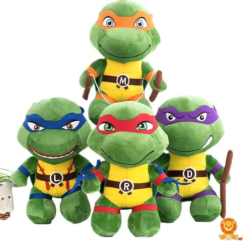 ตุ๊กตาเต่านินจา Donatello ถือกระบอง บุคลิกฉลาดและใจดี เหมาะสำหรับเป็นเพื่อนเล่นหรือของสะสม - View 2