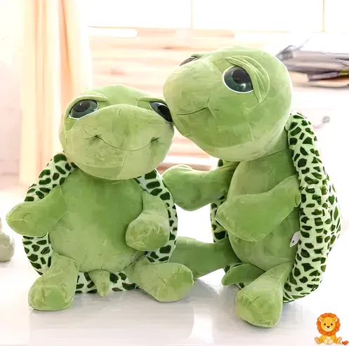 ตุ๊กตาเต่านุ่มพิเศษ สีเขียวอ่อน ขนาด 30 ซม. ทำจากผ้ากำมะหยี่เนื้อนุ่มพิเศษ เหมาะสำหรับเป็นเพื่อนกอดและตกแต่งห้อง - View 7