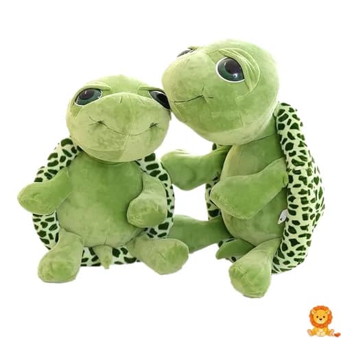 ตุ๊กตาเต่านุ่มพิเศษ สีเขียวอ่อน ขนาด 30 ซม. ทำจากผ้ากำมะหยี่เนื้อนุ่มพิเศษ เหมาะสำหรับเป็นเพื่อนกอดและตกแต่งห้อง - View 4