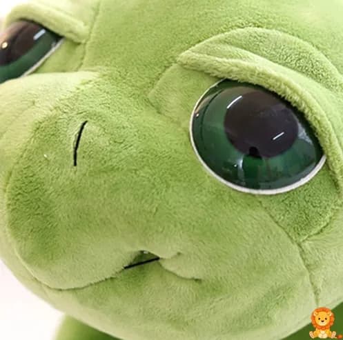ตุ๊กตาเต่านุ่มพิเศษ สีเขียวอ่อน ขนาด 30 ซม. ทำจากผ้ากำมะหยี่เนื้อนุ่มพิเศษ เหมาะสำหรับเป็นเพื่อนกอดและตกแต่งห้อง - View 6