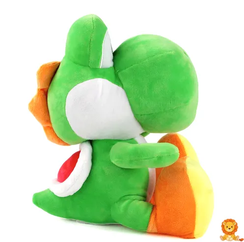 Peluche Yoshi Mario de alta calidad, disponible en 28cm y 33cm. Un compañero suave y adorable para fans de todas las edades. - View 2