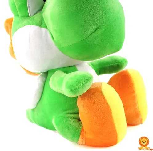 Peluche Yoshi Mario de alta calidad, disponible en 28cm y 33cm. Un compañero suave y adorable para fans de todas las edades. - View 5