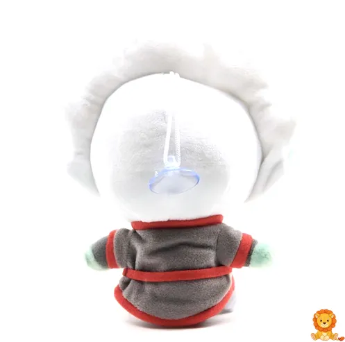 Peluche de Zamasu de Dragon Ball Super, con su característica piel verde, expresión seria y atuendo de Kaio-shin, ideal para abrazar y coleccionar. - View 2
