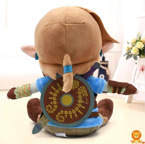 Peluche Zelda Link Breath of the Wild plišana igračka, detaljna replika Linka iz igre Breath of the Wild, visoke kvalitete i savršena za kolekcionare i obožavatelje. - View 6