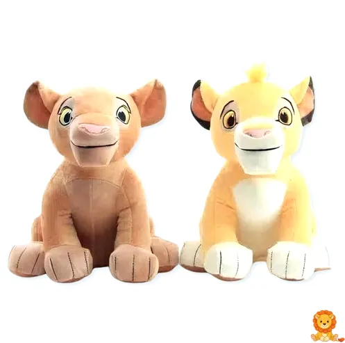 Simba és Nala plüssjátékok